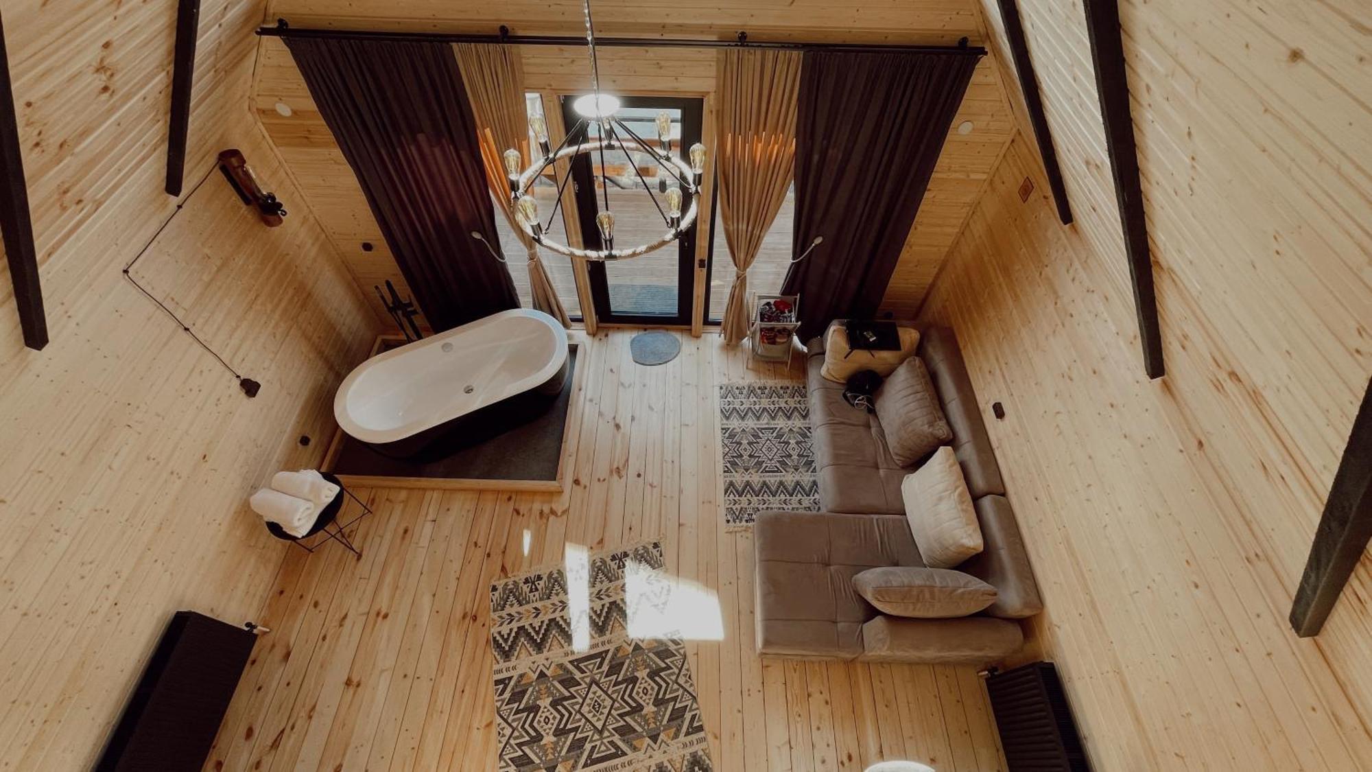 Outdoor Cottages Kazbegi Стая снимка